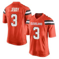 PkotC.Browns #3 Jerry Jeudy Player Orange Game Stitched Jerseys