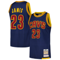 Pkot C.Cavaliers #23 LeBron James Mitchell & Ness Navy 201516 Hardwood Classics Authentic Jerseys