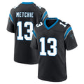 Pkot C.Panthers #13 John Metchie III Player Black Limited Home Game Stitched Jerseys