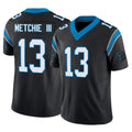 Pkot C.Panthers #13 John Metchie III Player Black Vapor F.U.S.E. Limited Home Game Stitched Jerseys