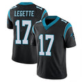Pkot C.Panthers #17 Xavier Legette Player Black Vapor Untouchable Limited Game Stitched Jerseys