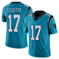 Pkot C.Panthers #17 Xavier Legette Player Blue Vapor Untouchable Limited Game Stitched Jerseys