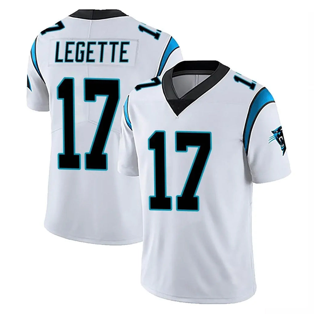 Pkot C.Panthers #17 Xavier Legette Player White Vapor Untouchable Limited Game Stitched Jerseys