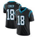 Pkot C.Panthers #18 Jalen Coker Player Black Vapor Untouchable Limited Game Stitched Jerseys