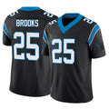 Pkot C.Panthers #25 Jonathon Brooks Player Black Vapor F.U.S.E. Limited Home Game Stitched Jerseys