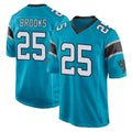 Pkot C.Panthers #25 Jonathon Brooks Player Blue Game Stitched Jerseys