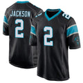 Pkot C.Panthers #2 Mike Jackson Player Black Game Stitched Jerseys