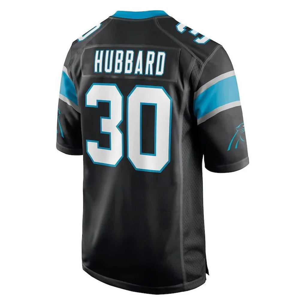 Pkot C.Panthers #30 Chuba Hubbard Player Black Game Stitched Jerseys