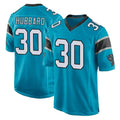 Pkot C.Panthers #30 Chuba Hubbard Player Blue Game Stitched Jerseys