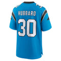 Pkot C.Panthers #30 Chuba Hubbard Player Blue Home Game Stitched Jerseys