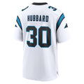 Pkot C.Panthers #30 Chuba Hubbard Player White Home Game Stitched Jerseys