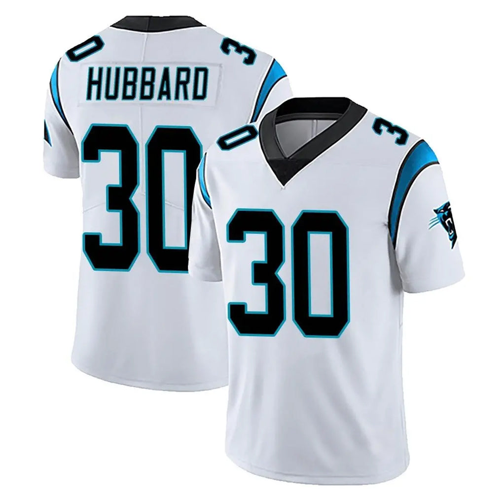 Pkot C.Panthers #30 Chuba Hubbard Player White Vapor Untouchable Limited Game Stitched Jerseys