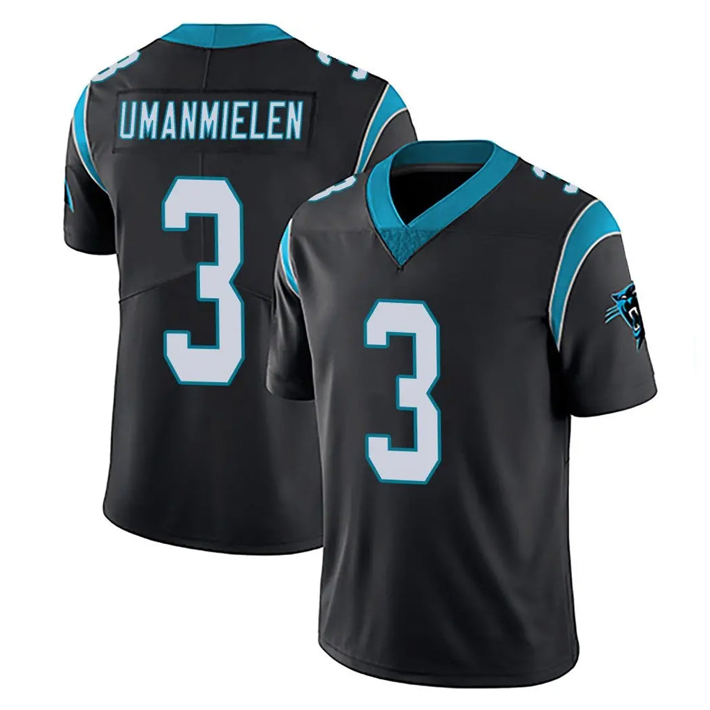 Pkot C.Panthers #3 Princely Umanmielen Player Black Vapor Untouchable Limited Game Stitched Jerseys