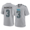 Pkot C.Panthers #3 Princely Umanmielen Player Gray Atmosphere Fashion Game Stitched Jerseys