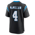 Pkot C.Panthers #4 Tetairoa McMillan Player Black Home Game Stitched Jerseys