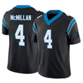 Pkot C.Panthers #4 Tetairoa McMillan Player Black Vapor F.U.S.E. Limited Home Game Stitched Jerseys