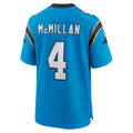 Pkot C.Panthers #4 Tetairoa McMillan Player Blue Home Game Stitched Jerseys