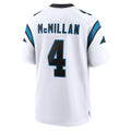 Pkot C.Panthers #4 Tetairoa McMillan Player White Home Game Stitched Jerseys