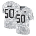 Pkot C.Panthers #50 Robert Hunt Player Arctic Camo Salute to Service Limited Game Stitched Jerseys