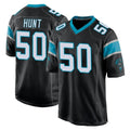 Pkot C.Panthers #50 Robert Hunt Player Black Game Stitched Jerseys