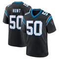 Pkot C.Panthers #50 Robert Hunt Player Black Limited Home Game Stitched Jerseys
