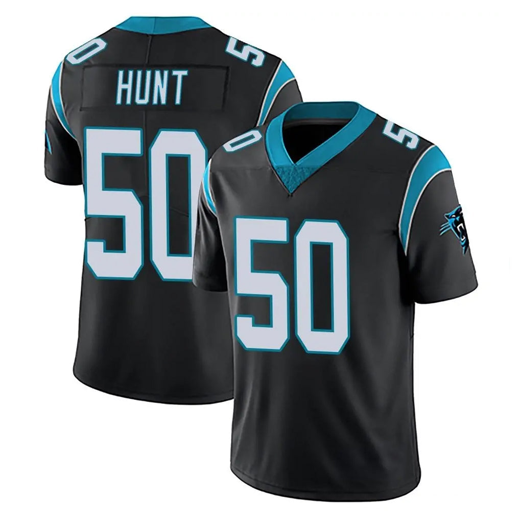 Pkot C.Panthers #50 Robert Hunt Player Black Vapor Untouchable Limited Game Stitched Jerseys