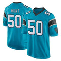 Pkot C.Panthers #50 Robert Hunt Player Blue Game Stitched Jerseys
