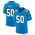 Pkot C.Panthers #50 Robert Hunt Player Blue Home Game Stitched Jerseys