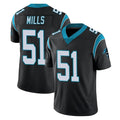 Pkot C.Panthers #51 Sam Mills Player Black Vapor Untouchable Limited Game Stitched Jerseys