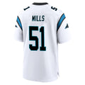 Pkot C.Panthers #51 Sam Mills Player White Home Game Stitched Jerseys