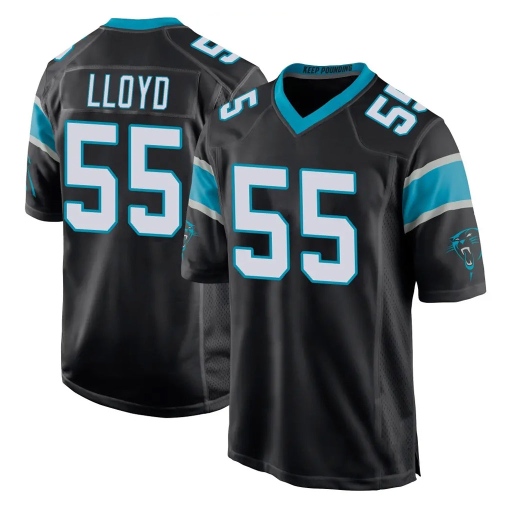 Pkot C.Panthers #55 Devin Lloyd Player Black Game Stitched Jerseys
