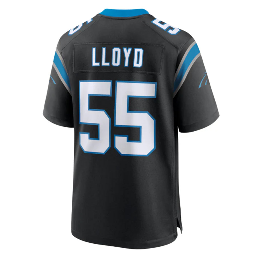 Pkot C.Panthers #55 Devin Lloyd Player Black Home Game Stitched Jerseys