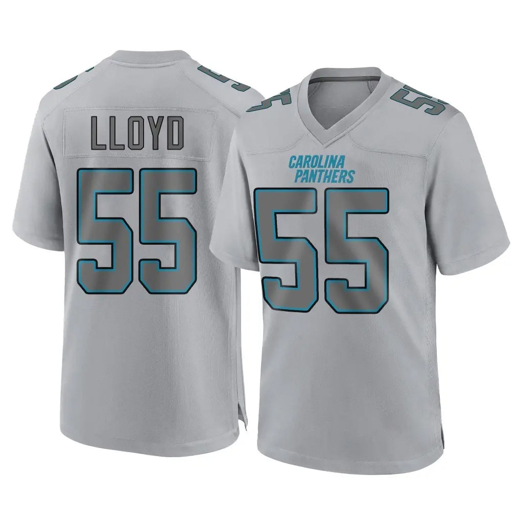 Pkot C.Panthers #55 Devin Lloyd Player Gray Atmosphere Fashion Game Stitched Jerseys