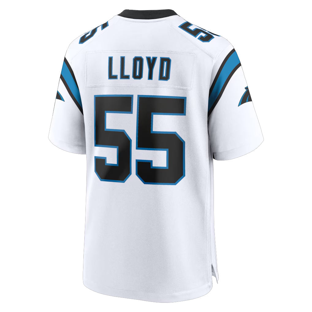 Pkot C.Panthers #55 Devin Lloyd Player White Home Game Stitched Jerseys