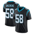 Pkot C.Panthers #58 Bobby Okereke Player Black Limited Home Game Stitched Jerseys