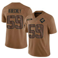 PkotC.Panthers #59 Luke Kuechly Player Brown Salute To Service Limited Stitched Jerseys