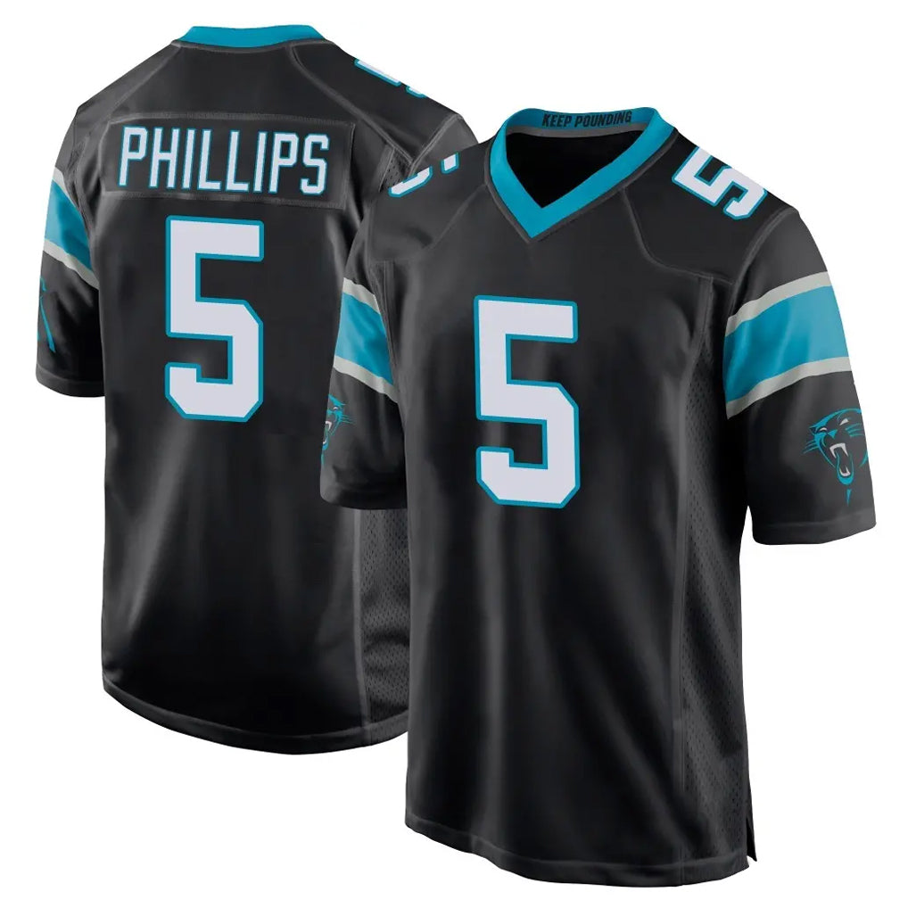 Pkot C.Panthers #5 Jaelan Phillips Player Black Game Stitched Jerseys