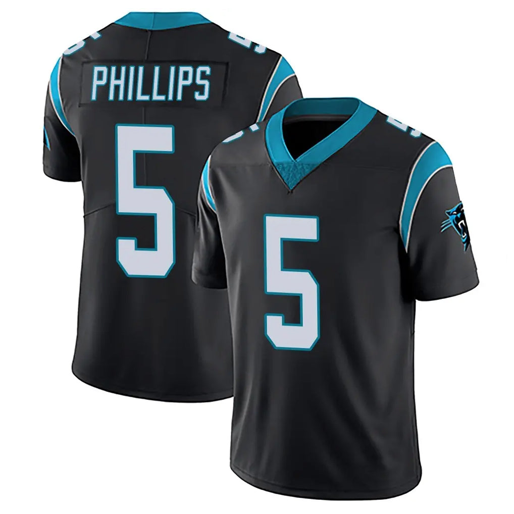 Pkot C.Panthers #5 Jaelan Phillips Player Black Vapor Untouchable Limited Game Stitched Jerseys