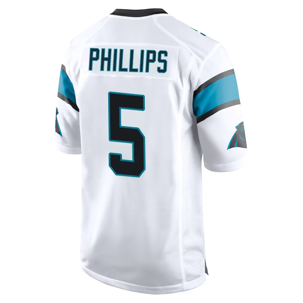 Pkot C.Panthers #5 Jaelan Phillips Player White Game Stitched Jerseys