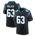 Pkot C.Panthers #63 Rasheed Walker Player Black Vapor Untouchable Limited Game Stitched Jerseys