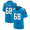 Pkot C.Panthers #68 Damien Lewis Player Blue Home Game Stitched Jerseys
