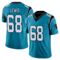Pkot C.Panthers #68 Damien Lewis Player Blue Vapor Untouchable Limited Game Stitched Jerseys