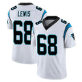 Pkot C.Panthers #68 Damien Lewis Player White Vapor Untouchable Limited Game Stitched Jerseys