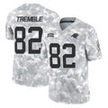 Pkot C.Panthers #82 Tommy Tremble Player Arctic Camo Salute to Service Limited Game Stitched Jerseys
