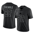 Pkot C.Panthers #82 Tommy Tremble Player Black Limited Reflective Game Stitched Jerseys
