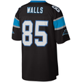 Pkot C.Panthers #85 Wesley Walls Mitchell & Ness Black Legacy Replica Jersey