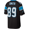 Pkot C.Panthers #89 Steve Smith Mitchell & Ness Black Legacy Replica Stitched Jerseys