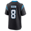 Pkot C.Panthers #8 Jaycee Horn Player Black Home Game Stitched Jerseys