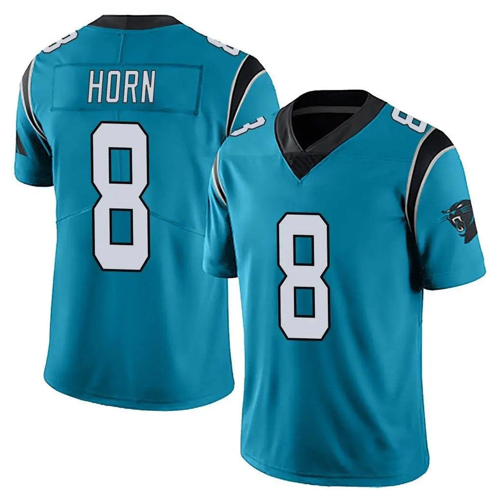 Pkot C.Panthers #8 Jaycee Horn Player Blue Vapor Untouchable Limited Game Stitched Jerseys