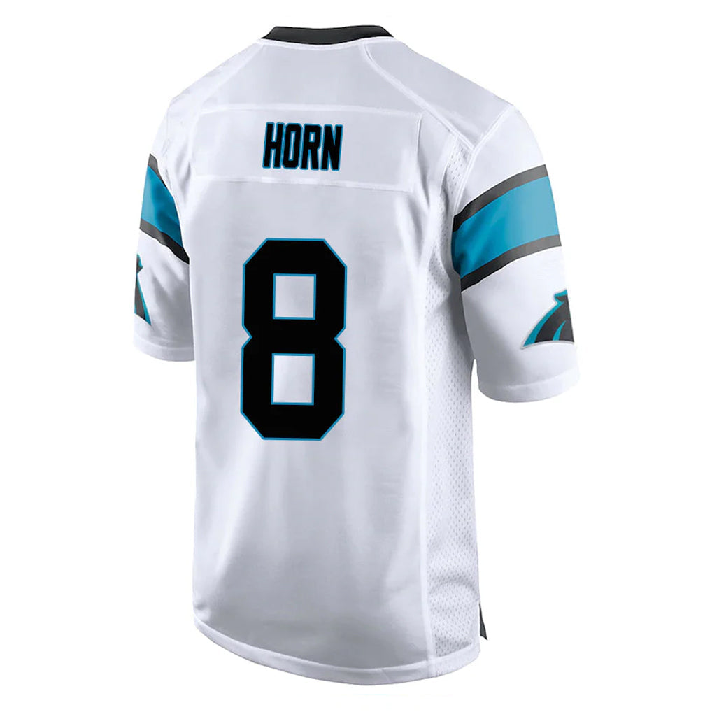 Pkot C.Panthers #8 Jaycee Horn Player White Game Stitched Jerseys